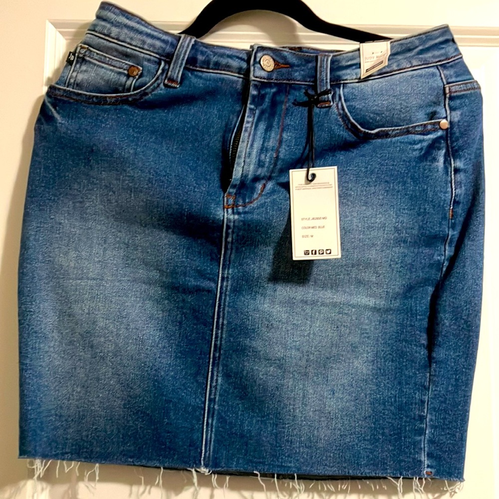 Judy Blue Jean skirt never worn NWT